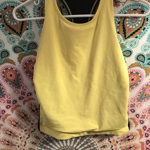 Workout racer back top